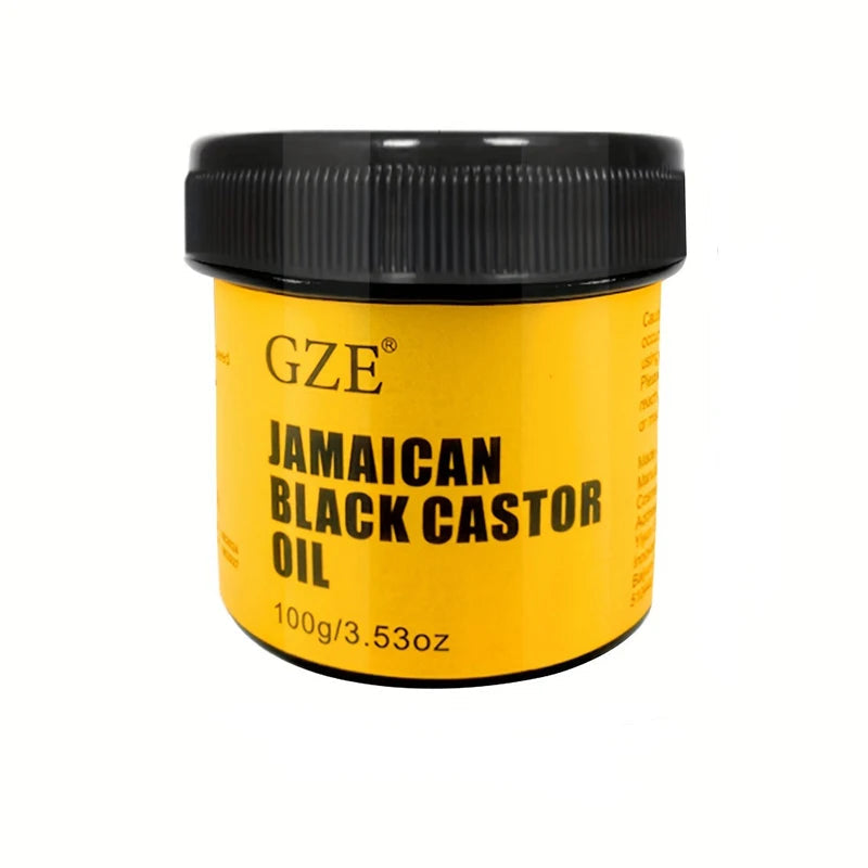 GZE JAMAICAN Black Castor Oil Pure Cold-Pressed for Hair Growth, Skin Moisturizing and Scalp Health - Promoting Thick Hair dylinoshop