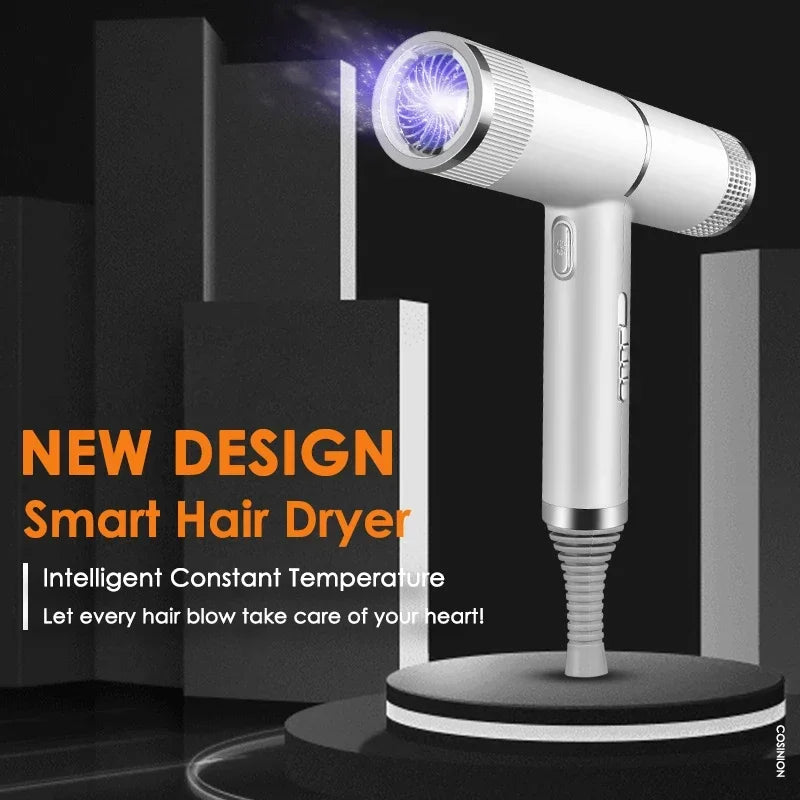 Professional Infrared Negative Ion Hair Dryer - Hot & Cold Air Styler