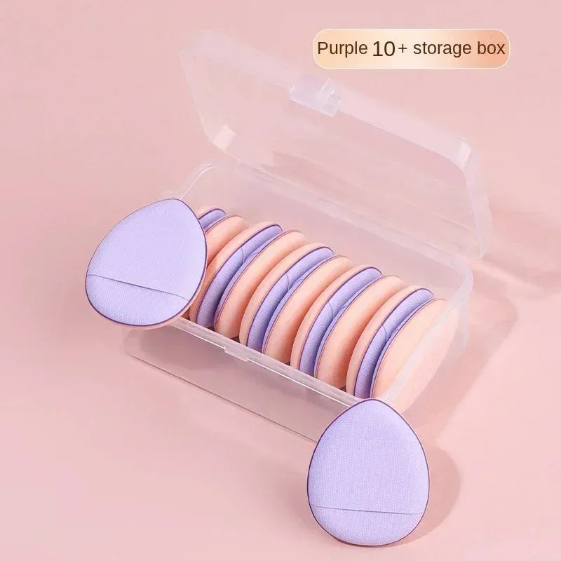 Mini Finger Makeup Sponge Puffs for Foundation, BB Cream & Concealer, Set of 5 or 10 dylinoshop