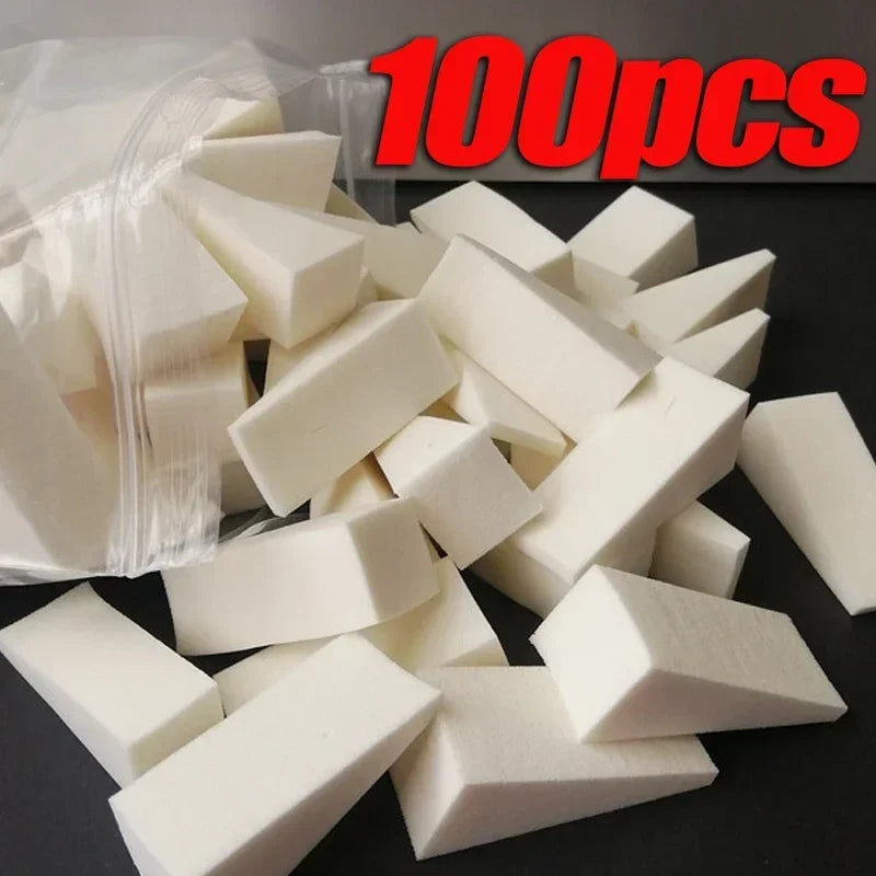 Triangle Makeup Sponge Puffs - Wet & Dry Use Foundation Blending Puffs dylinoshop