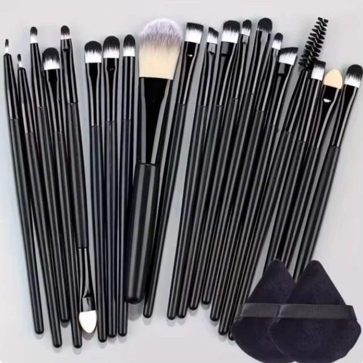 20-Piece Makeup Brush Set – Eyeliner, Blending & Foundation Brushes dylinoshop