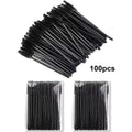 100pcs For Eyelash Extension Makeup Disposable Eyelash Brushes Micro Lash Mascara Wands Combs Wholesale Cosmetic Tools