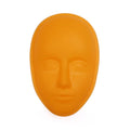 5D Facial Tattoo Training Head,Silicone Practice Permanent Makeup Lip Eyebrow Tattoo Skin,Mannequin Doll Face Head,Face Skin
