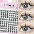 10 Rows 90 Bundles Mink False Eyelash Natural 3D Russian Idol Individual Comics Eyelash Extension Cluster Makeup Tool Wholesale
