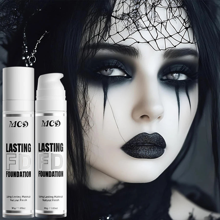 1PC Pure White Liquid Foundation for COS stage Makeup Long-lasting concealer Mixable Pure White Base  Foundation Adjuster Lighte
