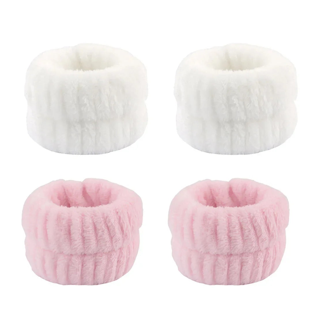 1/4PCS Reusable Wrist Washing Belt Soft Microfiber Towel Wristbands Washing Face Water Absorption Prevent Wetness Wrist Washband