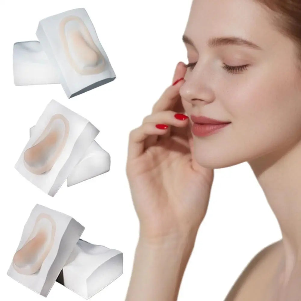 Silicone Fake Nose Cosplay Kit Professional Comic Makeup Special Effects Tools Kit Reusable Silicone Raise Nose Fake Nose Kit