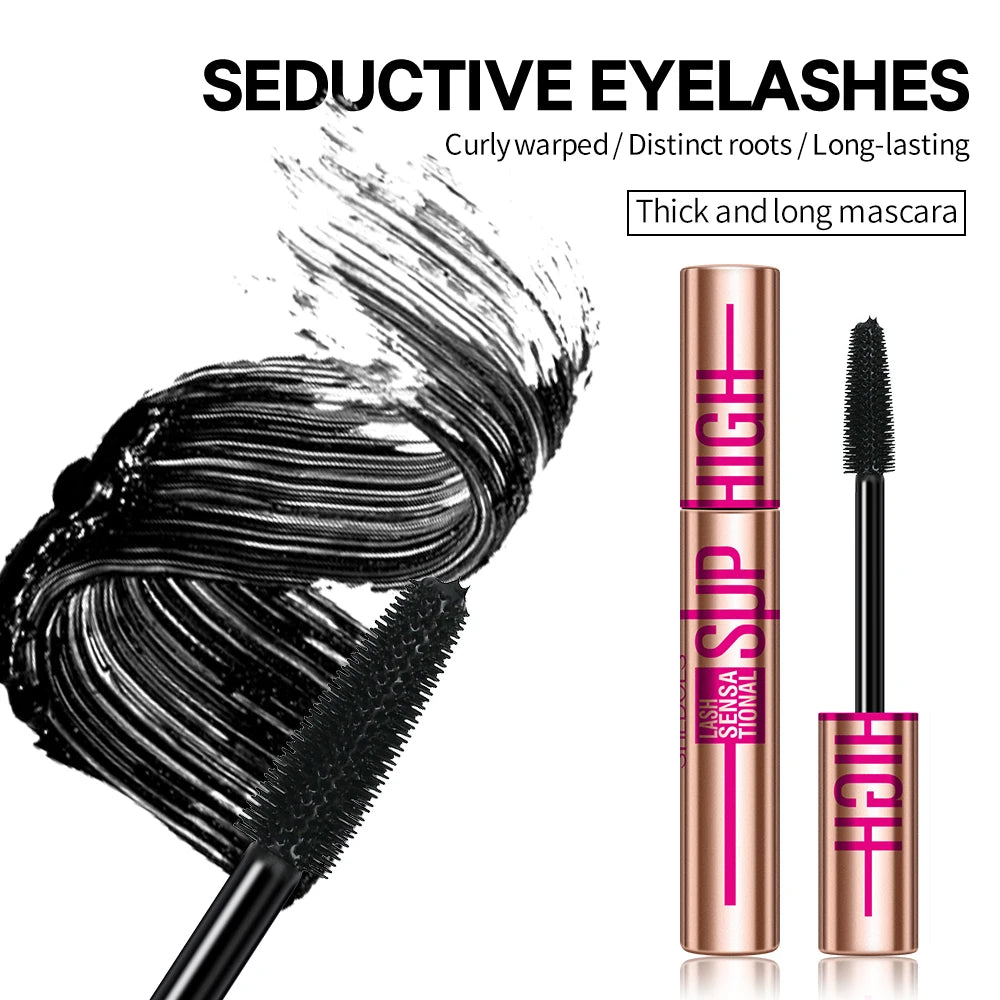 Thin and thick mascara, durable waterproof, natural eye makeup, curling eyelashes