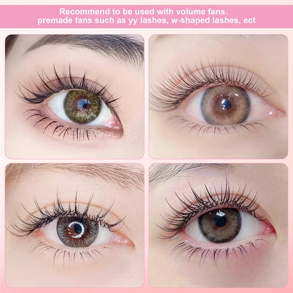 Natural Lower Under Eyelash Easy Grafting Makeup Extension Tools 6mm V-shaped Lower Eyelashes Easy Grafting Makeup Extensions