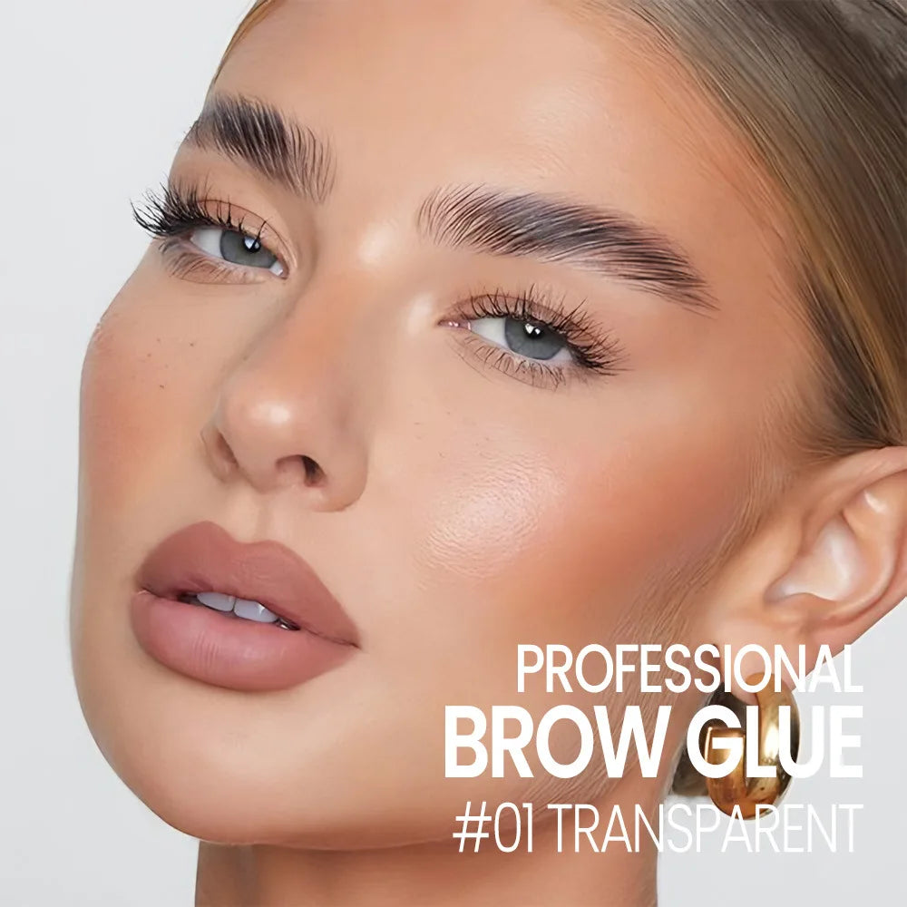 DNM Transparent Eyebrow Styling Gel Waterproof 3D Quick-drying Makeup Eyebrow Sculpt Natural Wild Brow Setting Gel Wax Cosmetics