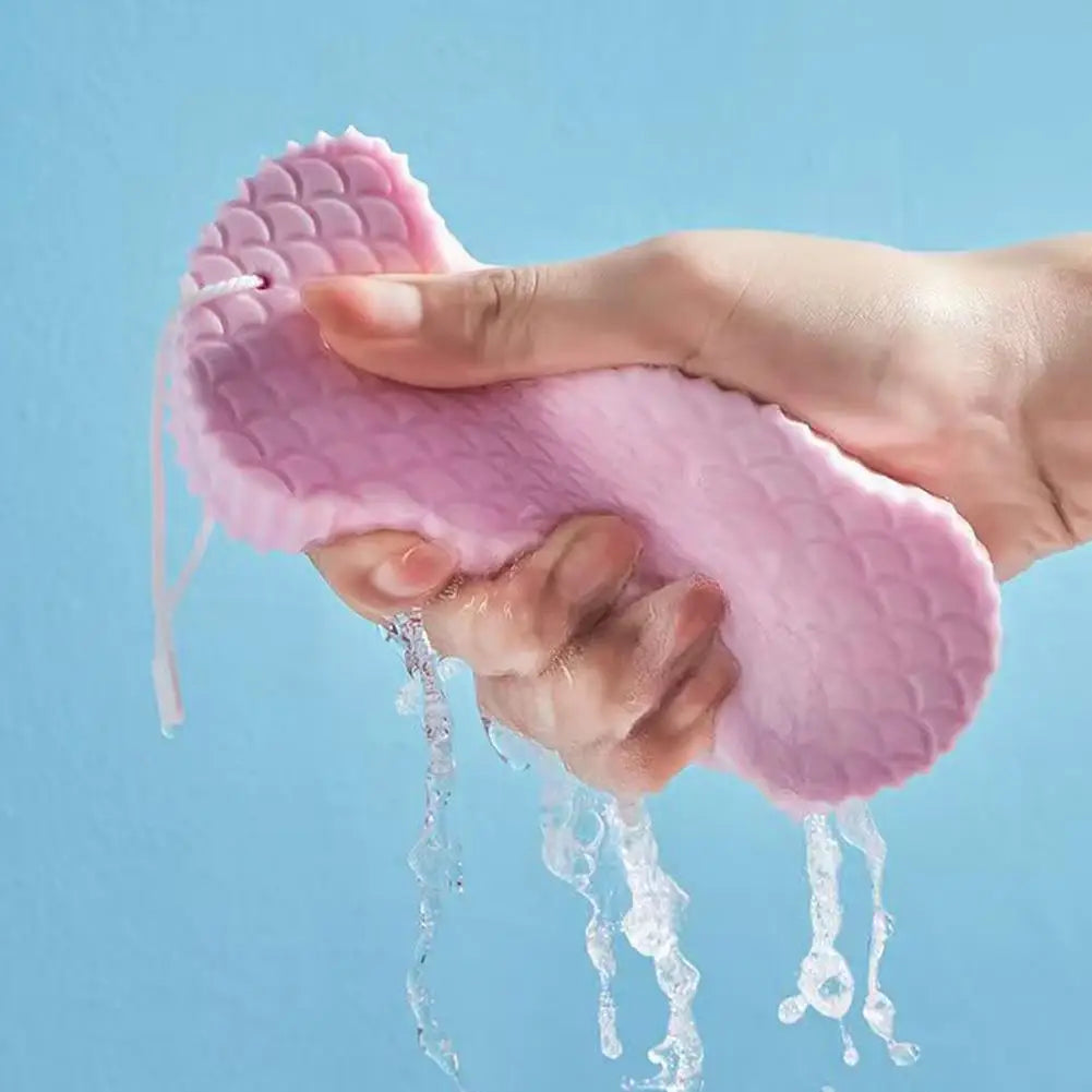 Children's 3D Magic Bath Sponge Soft Exfoliating Shower Sponge Baby Body Massage Dead Skin Remover Cleaning Bath Brush