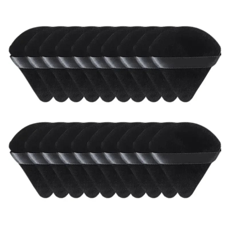 2/5/10/20Pcs Triangle Powder Puff Wet Dry Use For Loose Powder Liquid Cosmetic Soft Plush Powder Puff Makeup Foundation New In T