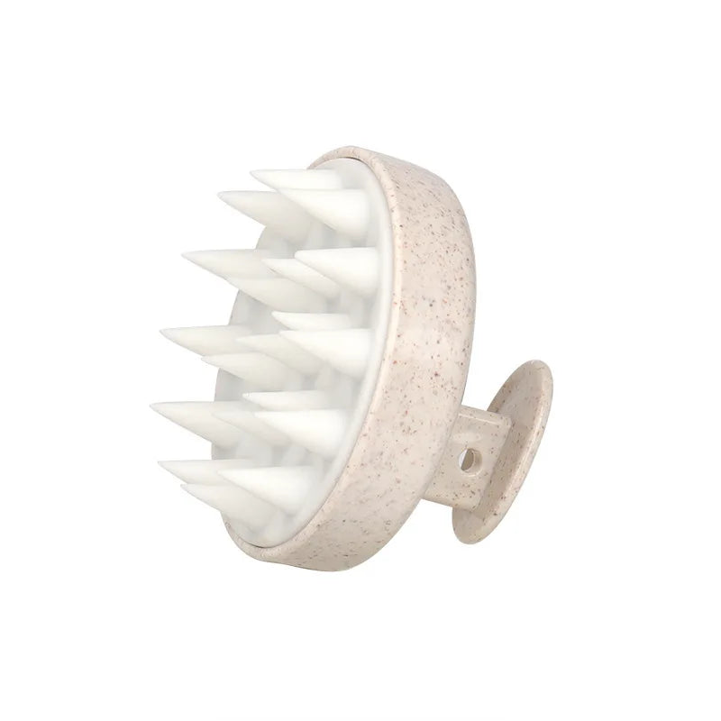 Silicone Shampoo Brush Head Scalp Massage Comb Hair Root Itching Clean The Scalp Thoroughly Body Massage Brush Bath Brush dylinoshop