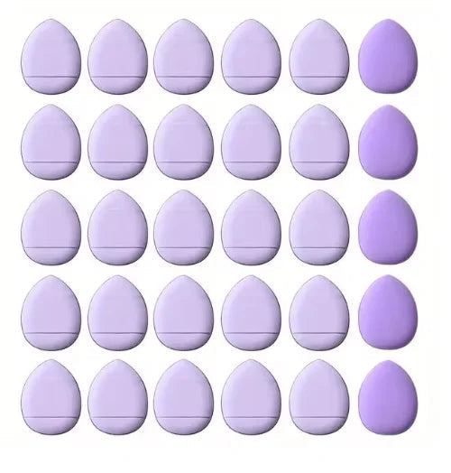 Mini Finger Makeup Sponge Puffs for Foundation, BB Cream & Concealer, Set of 5 or 10 dylinoshop