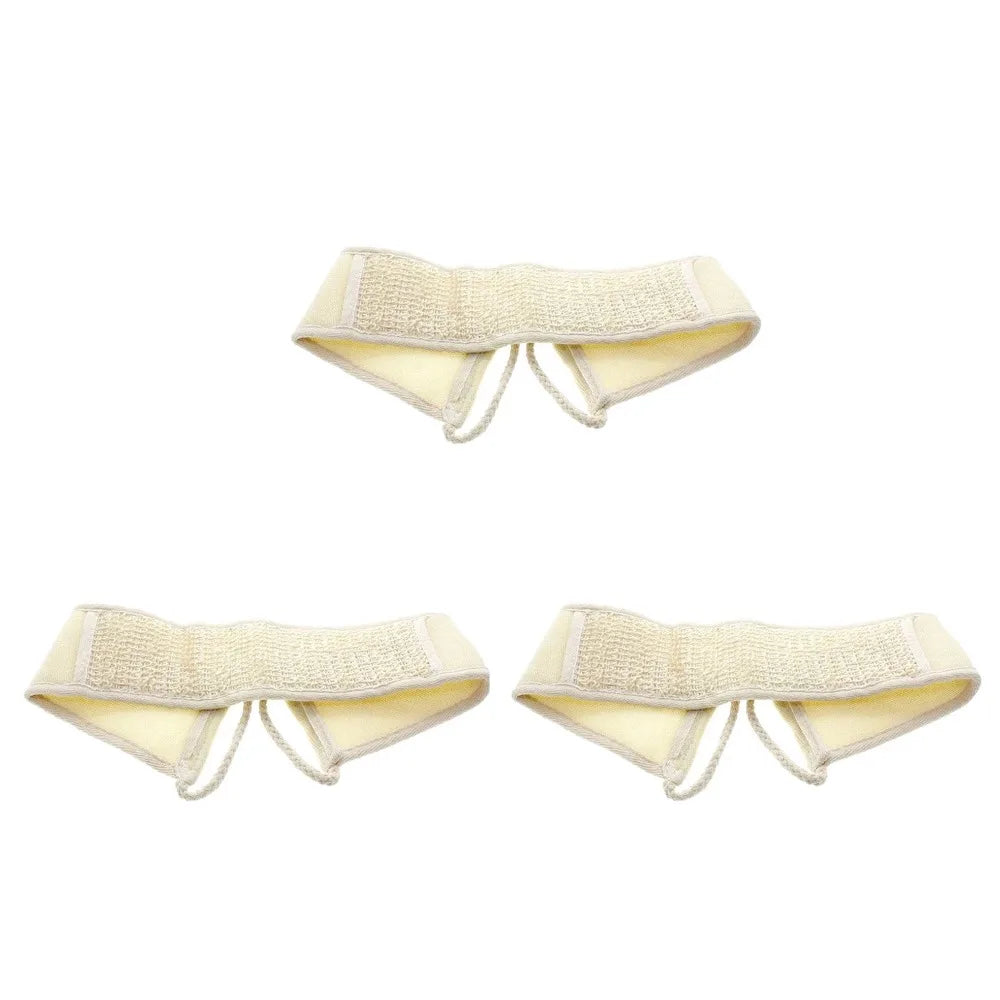 1/3/5Pcs Loofah Exfoliating Body Scrubber Unisex Washcloth for Dead Skin Removal Long Bath Strap Back Strap Body Care Scrubber