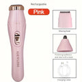 Women's 3-in-1 USB Rechargeable Trimmer – Underarm, Eyebrow & Nose Hair