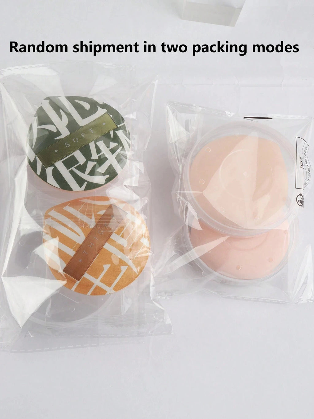 1/2Pcs Soft Non-Eating Foundation Sponge Puff High Density Bouncy for Flawless Makeup Wet Dry Use Available