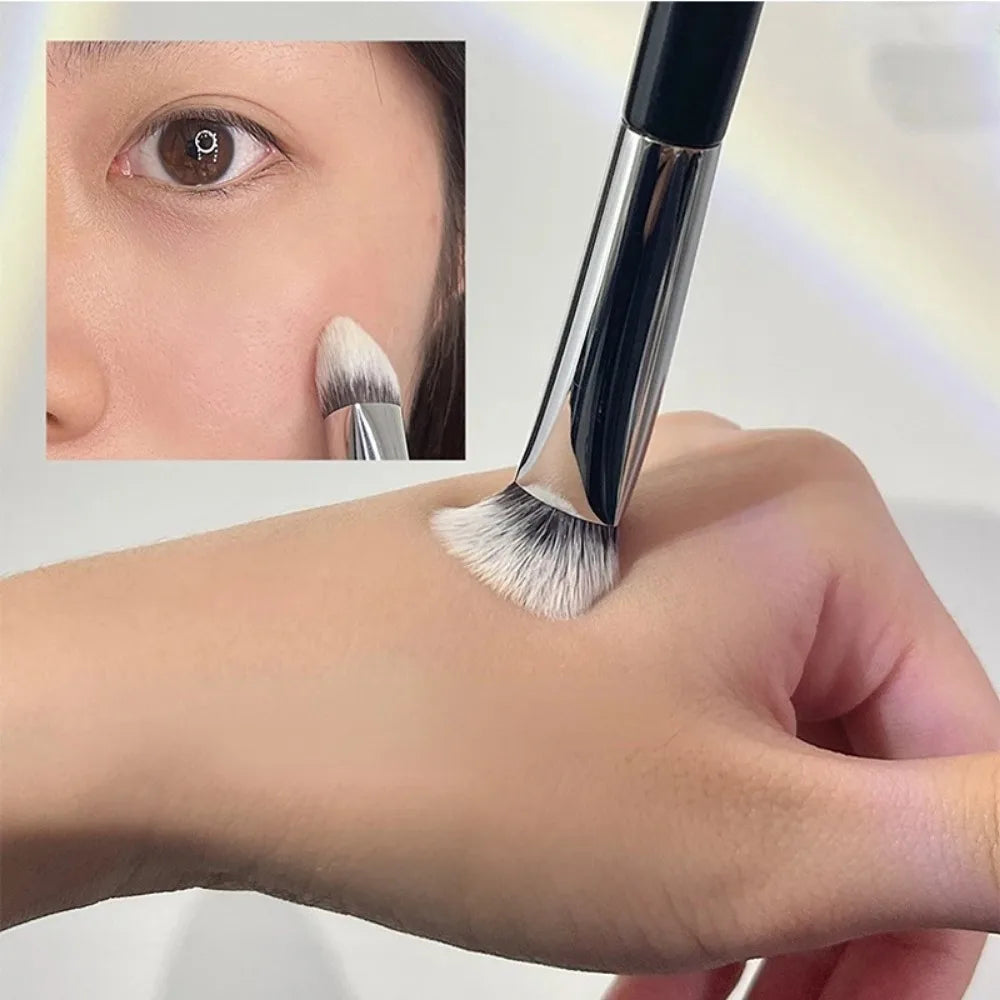 Contour Highlight Detail Brush Cosmetic Beauty Karsyngirl Foundation Concealer Makeup Brushes Three-sided Slope  Brush Tool