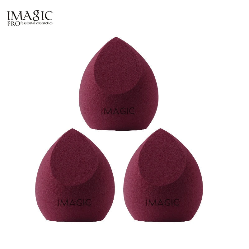 IMAGIC 3-Piece Makeup Puff Set – Wet & Dry Foundation Sponge dylinoshop