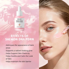 Salmon DNA PDRN Pink Peptide Serum Pink Glow Serum Remove Skin Darkness Hydrating Moisturizing Firming Korean Skincare 