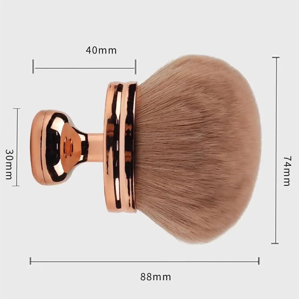 Extra Large Body Makeup Brush 74mm Wide-headed Professional Self Tan Back Applicator Soft Synthetic Hair Kabuki Brush Bronzers