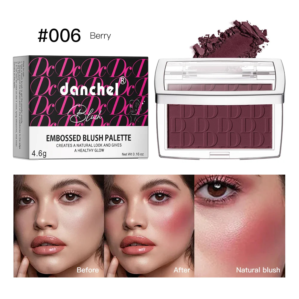 ibcccndc Matte Cheek Blush – Natural Pink & Red Tones dylinoshop