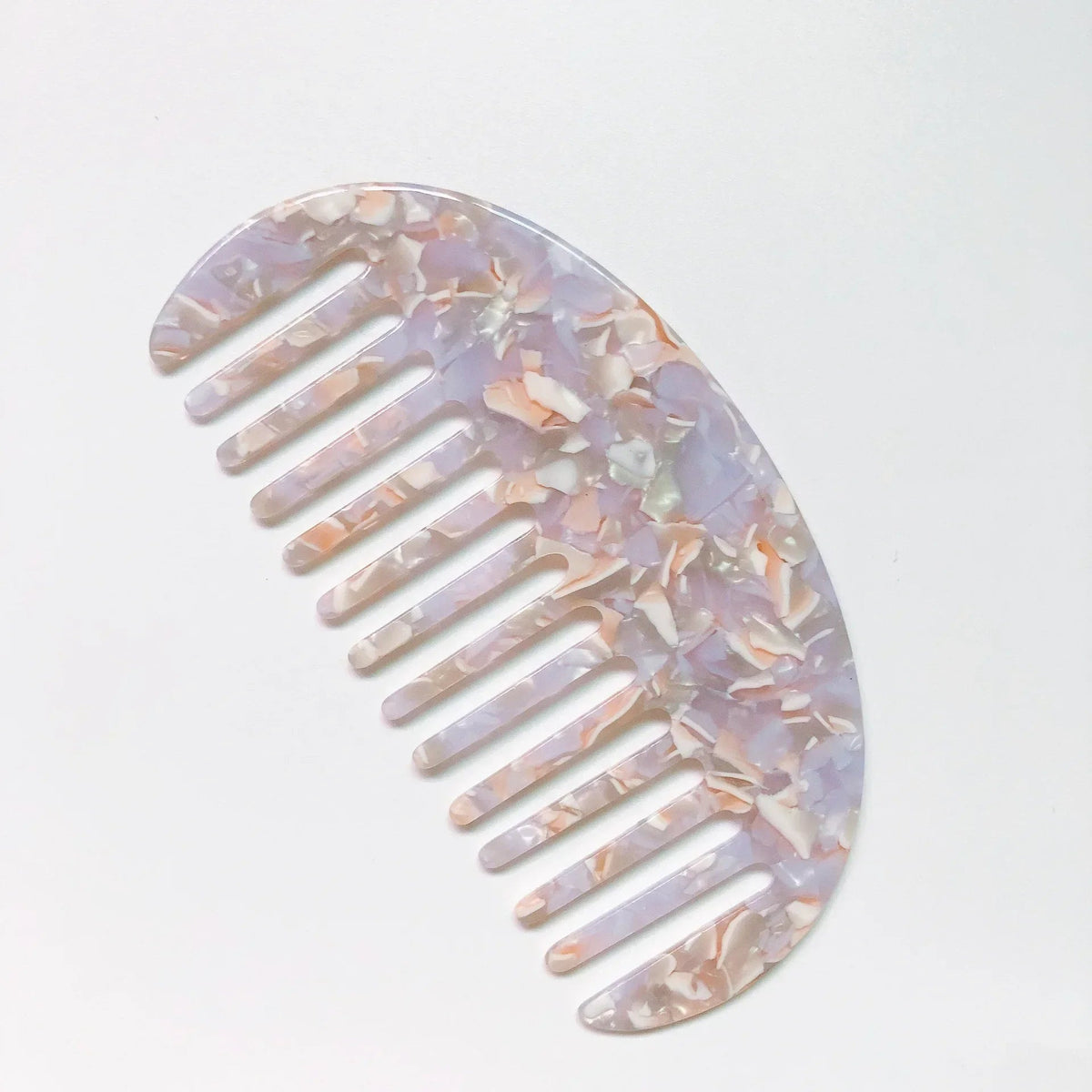 Wide Teeth Acetate Hair Combs Anti-static Massage Hair Brush Hairdressing Colorful Hairdress Salon Styling Traveling Accessories dylinoshop