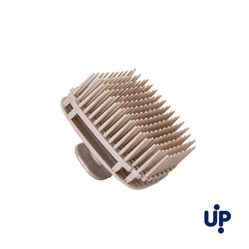1pcs Silicone Shampoo Brush Head Scalp Massage Comb Hair Washing Comb Body Massage Shower Brush Salon Hairdressing Tool dylinoshop
