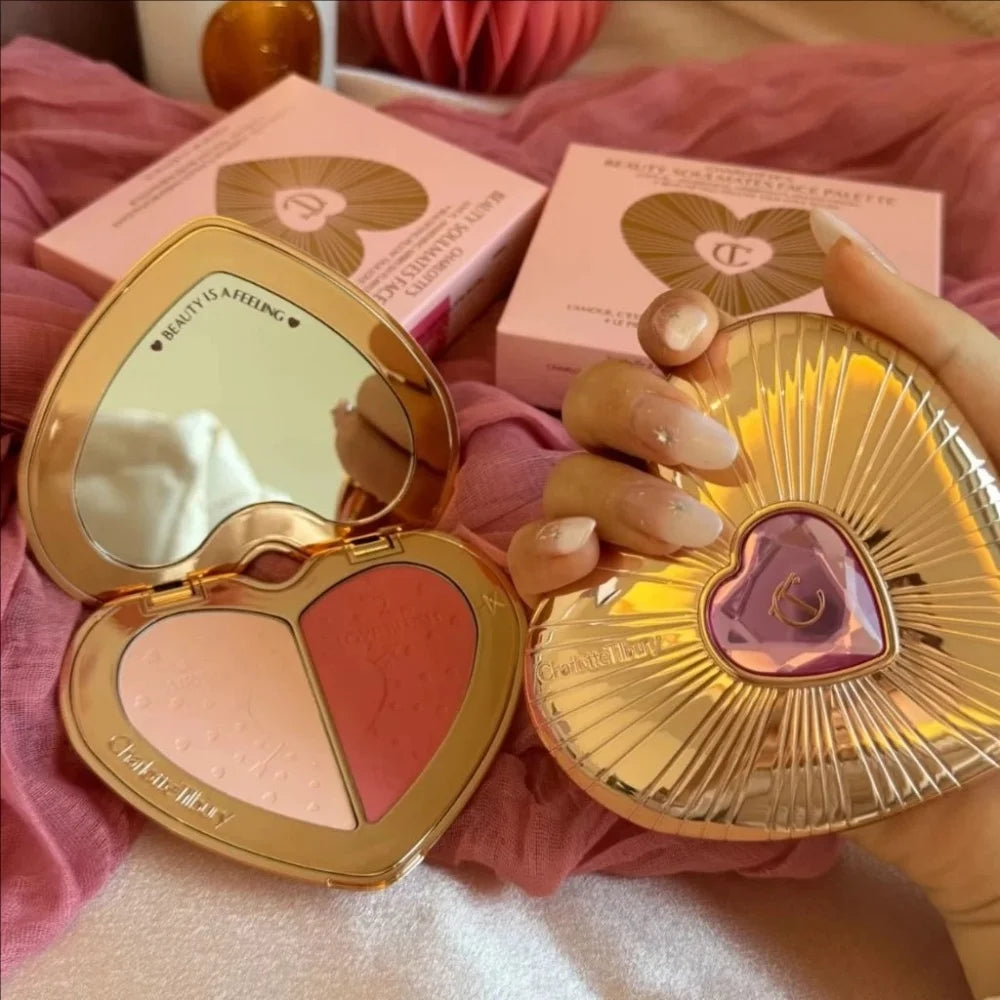 Charlotte Tilbury Dual-Color Blush Concealer Cushion Delicate And Smooth Brightening And Moisturizing Concealing Lasting Makeup