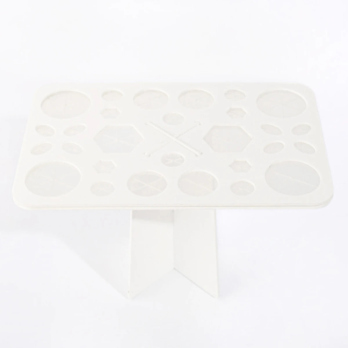 Makeup Brush Drying Rack, Acrylic Brush Drying Rack, Cleaning Storage Tool Display Rack, 14 Holes, 28 Holes, Drying Storage