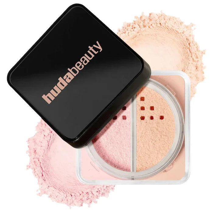 2 Colors Easy Bake Loose Powder Brightening Correcting Duo LongLasting Oil Control Natural Face Waterproof BrighTening Makeup dylinoshop