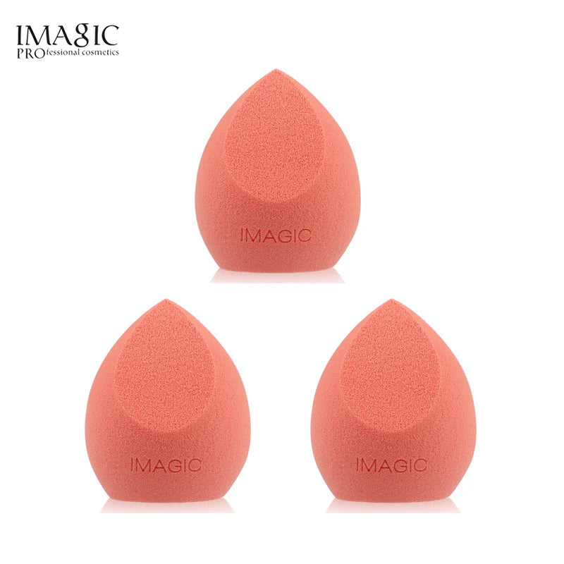IMAGIC 3-Piece Makeup Puff Set – Wet & Dry Foundation Sponge dylinoshop