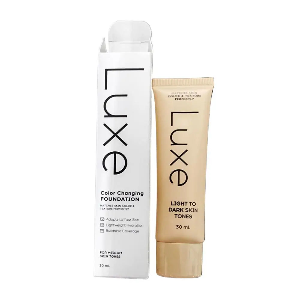 Luxe Skin Tone Matching Concealer Foundation, Waterproof Full Coverage Makeup to Hide Blemishes & Even Skin Tone Long Lasting
