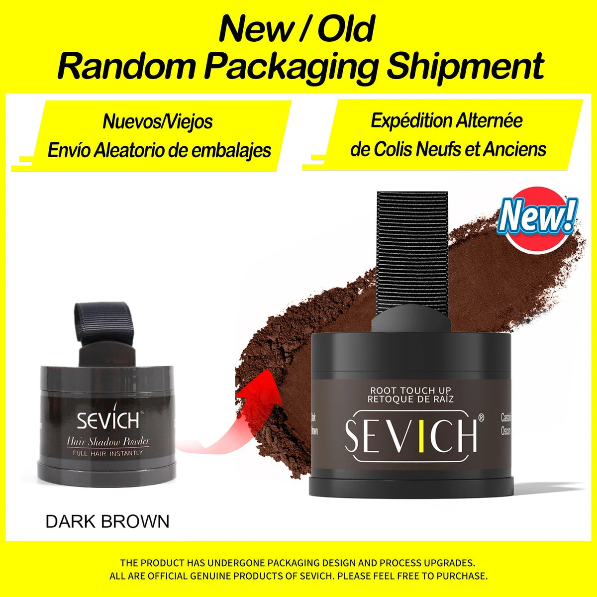 Sevich Hairline Powder 4g Hairline Shadow Powder Makeup Hair Concealer Natural Cover Unisex Hair Loss Product dylinoshop
