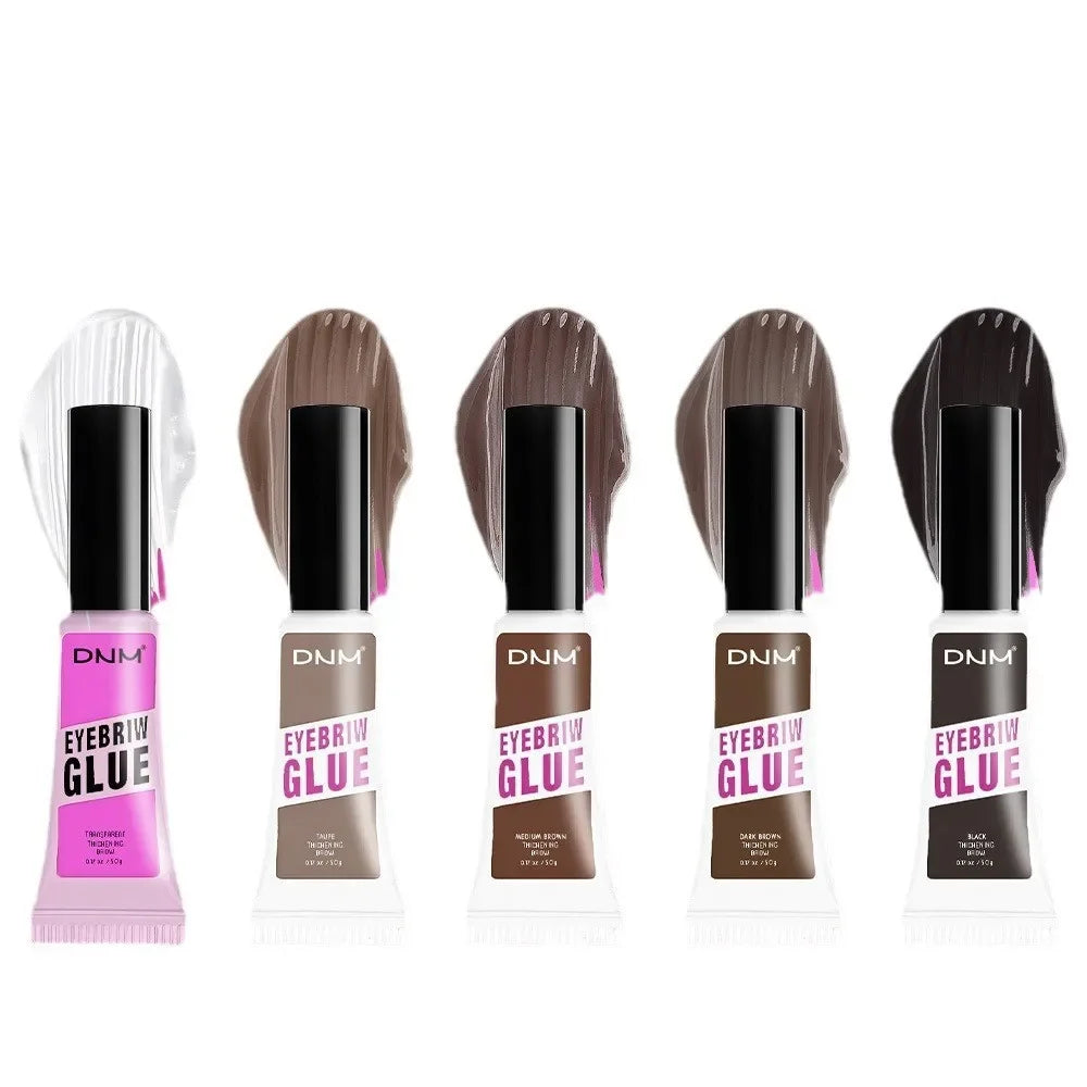 DNM Transparent Eyebrow Styling Gel Waterproof 3D Quick-drying Makeup Eyebrow Sculpt Natural Wild Brow Setting Gel Wax Cosmetics