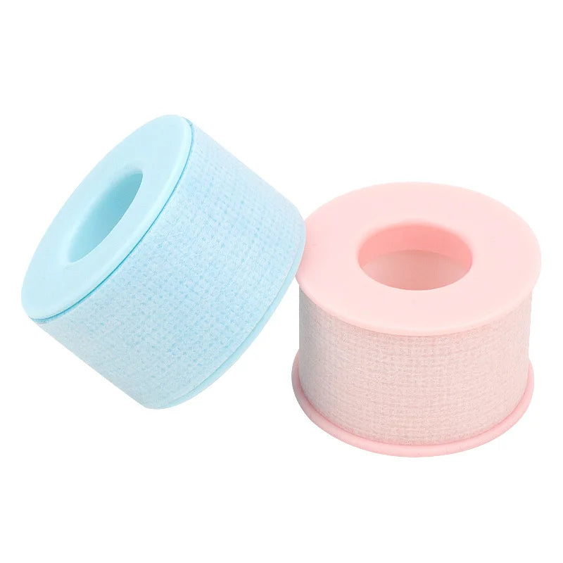 2pcs/Box Eyelash Silicone Tape Lash Extension Adhesive Tape Small Hole Breathable Easy Tear Eye Pads Paper Patch Makeup Tools