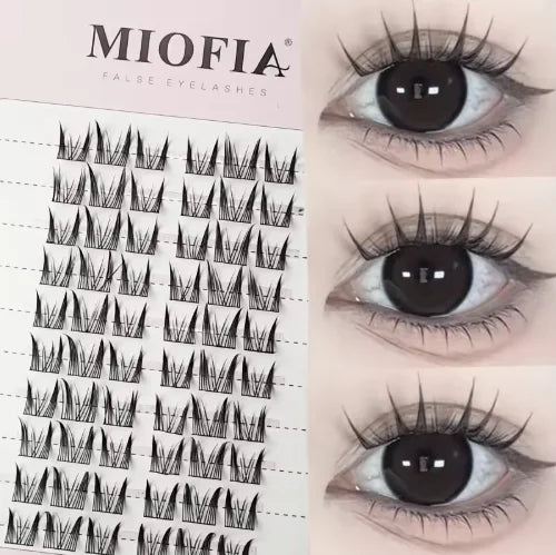 MIOFIA 90-Bundle Individual Cluster Lash Extensions dylinoshop