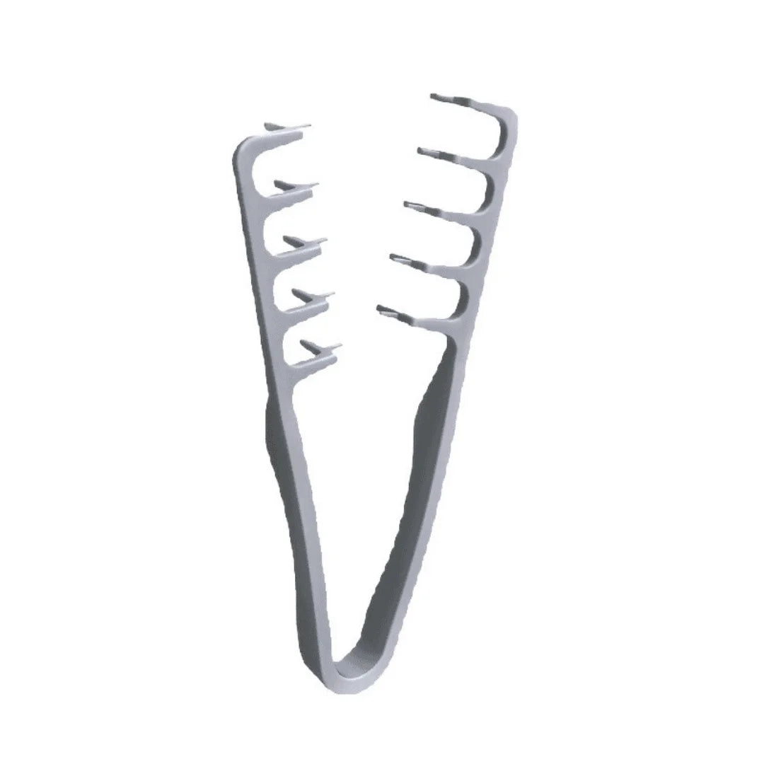 Men's Styling Comb Set, Plastic Material, Portable Small Easy Storage, Hair Grip Define Volume, Travel Office Dorm Use dylinoshop