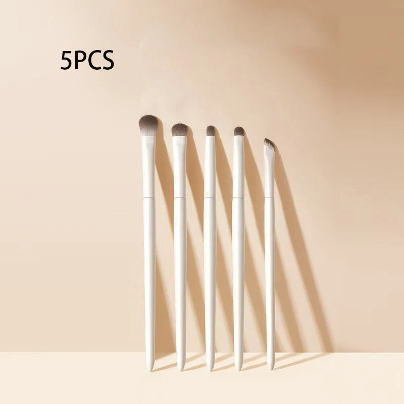 Natural Eye Makeup Brush Set – Soft Synthetic Eyeshadow & Eyeliner Brushes dylinoshop