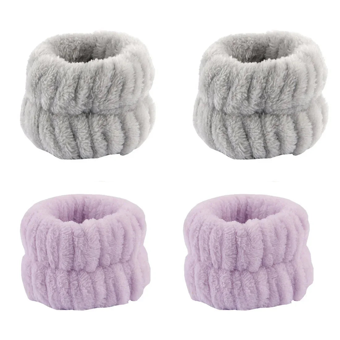 1/4PCS Reusable Wrist Washing Belt Soft Microfiber Towel Wristbands Washing Face Water Absorption Prevent Wetness Wrist Washband