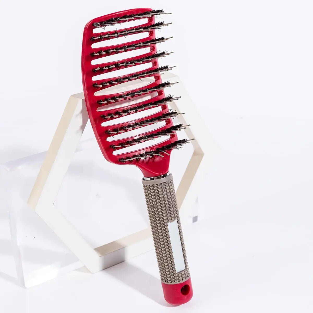 Hair Brush Scalp Massage Comb Hairbrush Boar Bristle Nylon Women Wet Curly Detangle Hair Brush Salon Hairdressing Styling Tool dylinoshop
