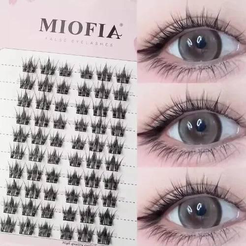 MIOFIA 90-Bundle Individual Cluster Lash Extensions dylinoshop