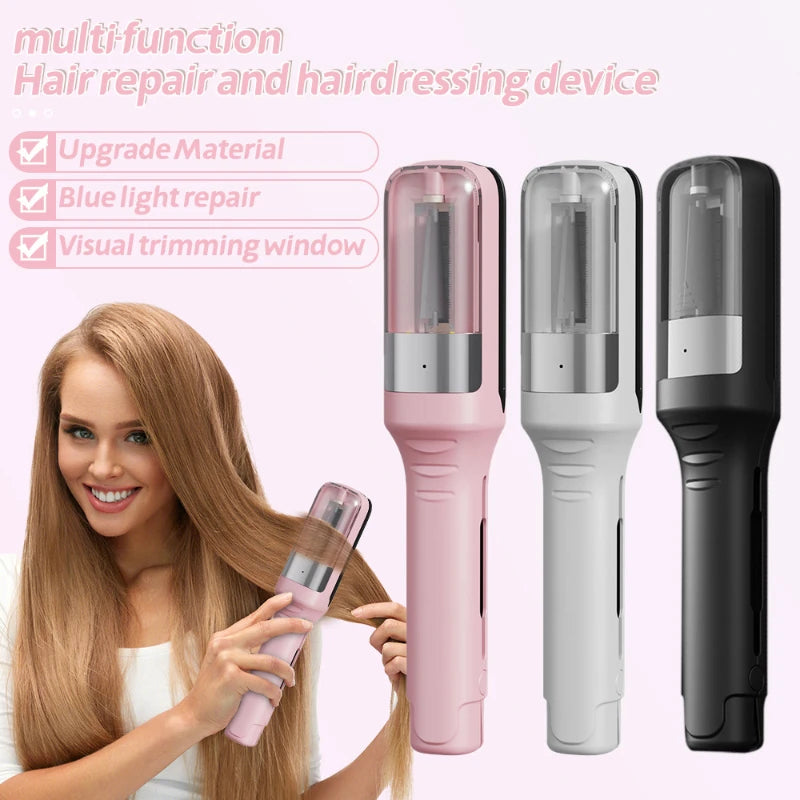Cordless Split End Hair Trimmer for Dry & Damaged Hair