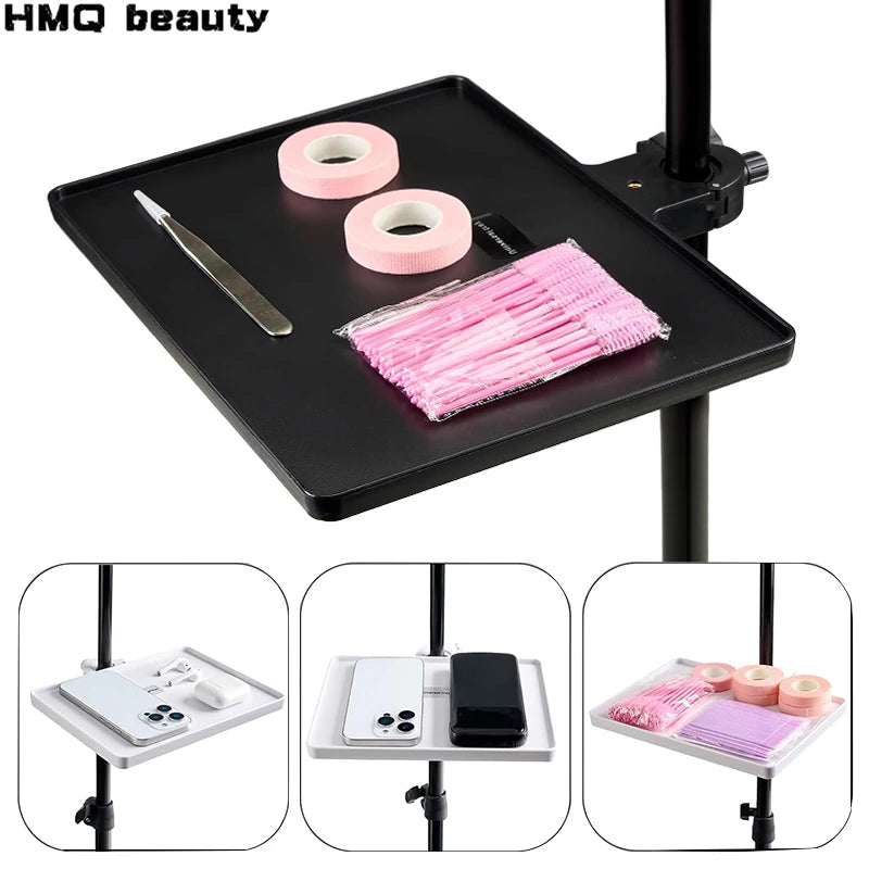 Eyelash Tray Holder Adjustable Plastic Essential Organizer Tray For Lashes Extension Tool Organizer Lash Accessories Makeup Tool