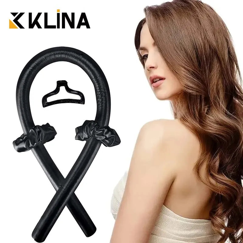 Hair Curling Rod Headband No Heat Hair Curlers Rollers Ribbon DIY For Hair Styling Tool Sleeping Soft Curl Bar Wave Formers dylinoshop