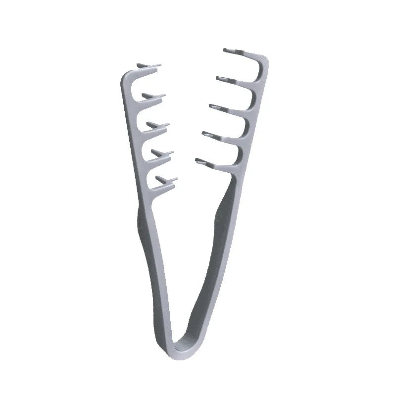 Volumizing Wide-Tooth Hair Styling Comb for Men, ABS Plastic with Textured Grip, Ideal for All Hair Types, Perfect for Home Use dylinoshop