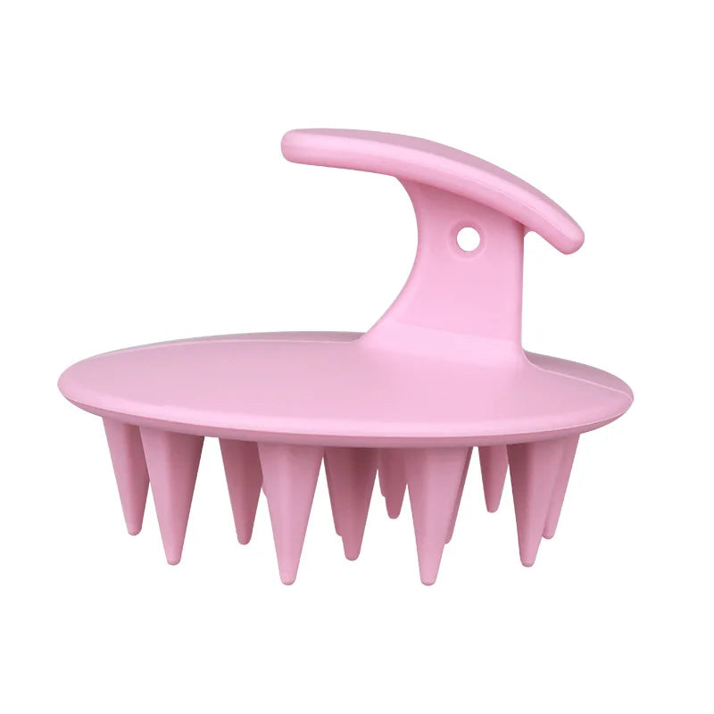 Silicone Shampoo Brush Head Scalp Massage Comb Hair Root Itching Clean The Scalp Thoroughly Body Massage Brush Bath Brush dylinoshop