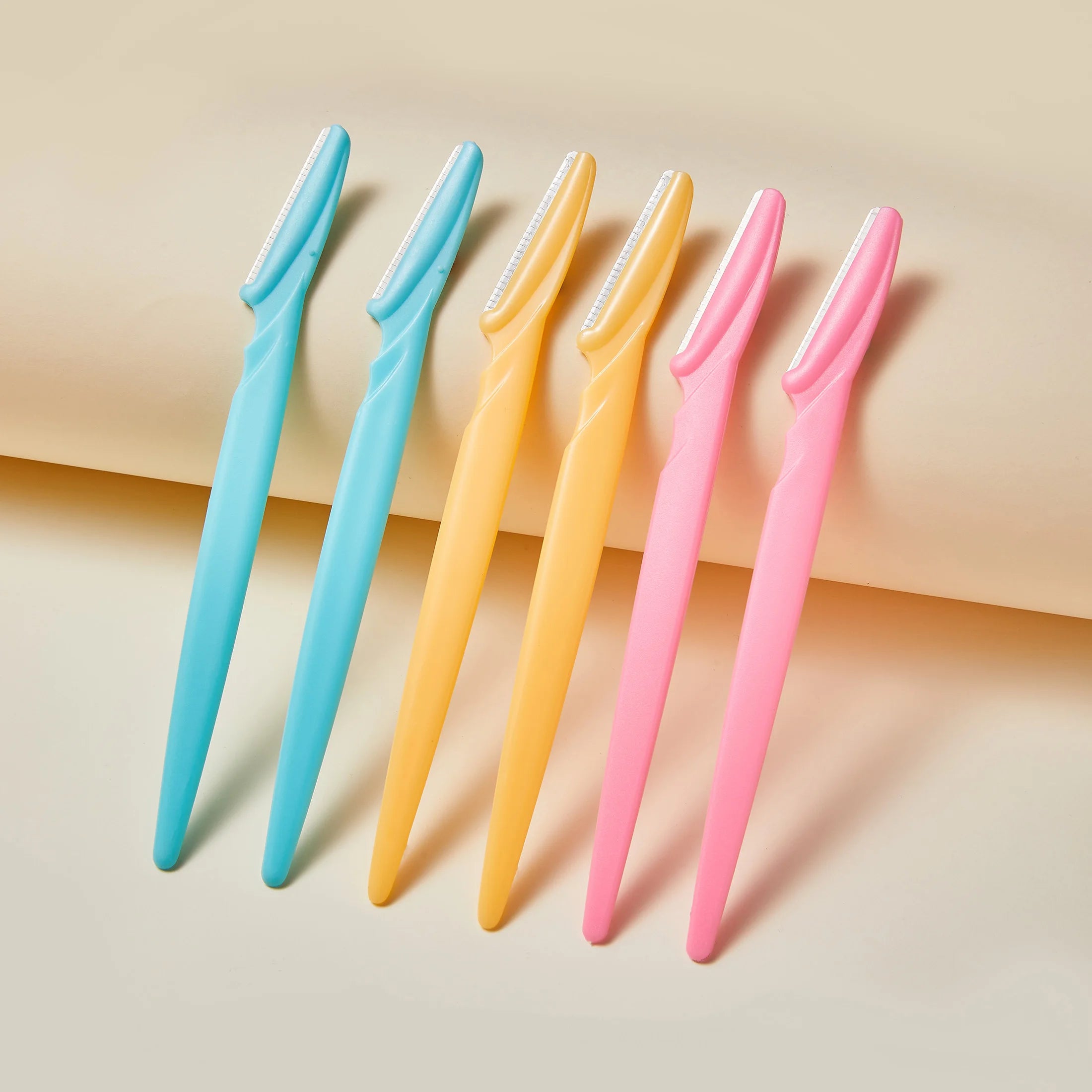 Portable Eyebrow Trimmer Blade Women's Face Shaver Safety Knife Makeup Scraper Hair Removal Tool for Eyebrow Epilation