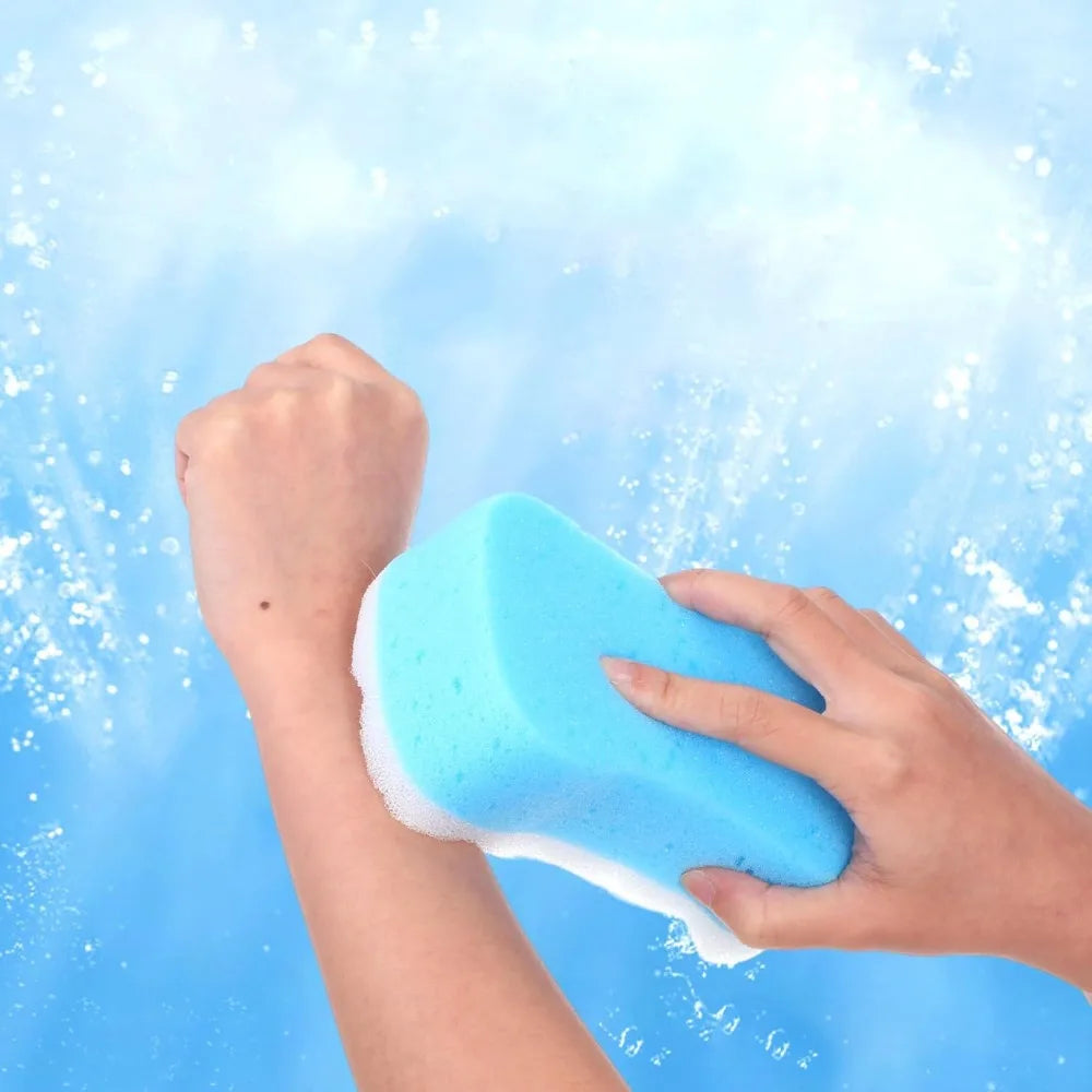 1/3Pcs Exfoliating Body Sponges Bath Sponge Foam Loofah Sponge Reusable Soft Shower Pouf Loofahs Sponge To Spa Shower