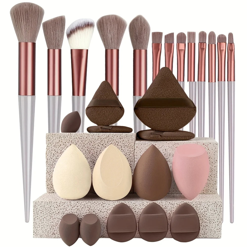 VANDER LIFE Professional Makeup Brush Set – 8 to 29 Pieces dylinoshop